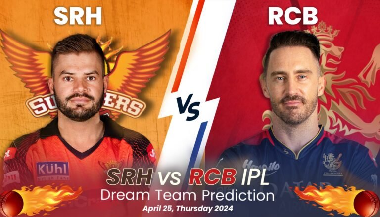 SRH vs RCB IPL Dream Team Prediction 2024 by LetMeAnalyze